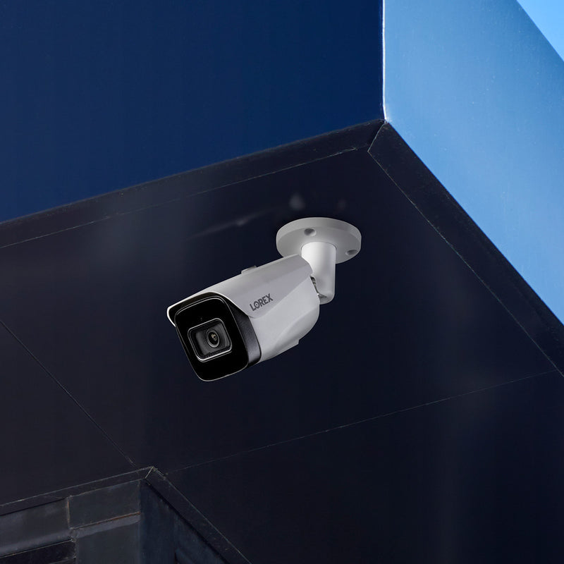 Lorex 4K 4TB Wired NVR System with Five Nocturnal 3 Bullet Cameras and Four Nocturnal 3 Turret Cameras