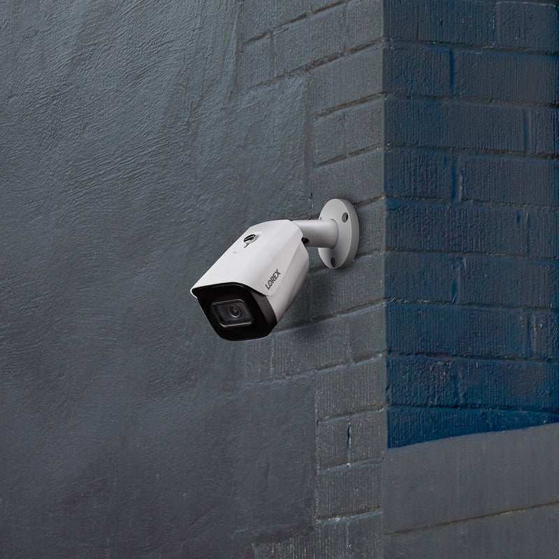Lorex 4K 4TB Wired NVR System with Five Nocturnal 3 Bullet Cameras and Four Nocturnal 3 Turret Cameras