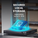 Lorex 4K 4TB Wired NVR System with Five Nocturnal 3 Bullet Cameras, Four Nocturnal 3 Turret Cameras and Two 4K Pan-Tilt-Zoom Cameras - image 3 of 9