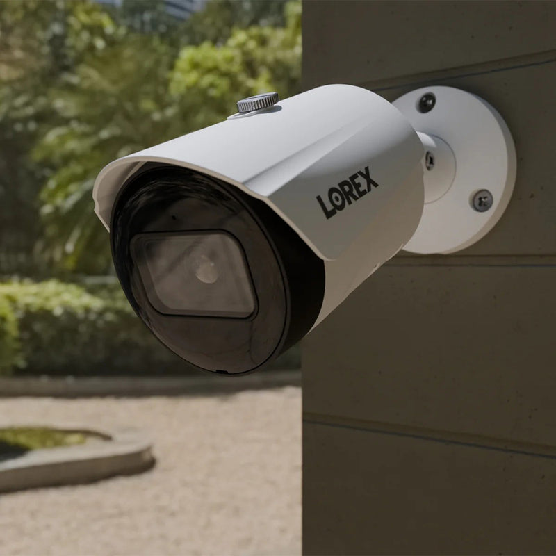 Lorex 4K Fusion 2TB Wired NVR System with Six 4K Bullet Security Cameras and Two 4K Turret Security Cameras