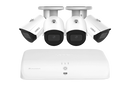 Lorex Fusion NVR with 4 IP Bullet Cameras - 4K 16-Channel 2TB Wired System - image 1 of 4
