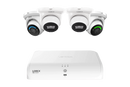 Lorex 4K Fusion 2TB Wired NVR System with Two 4K Smart Security Lighting Turret Cameras and Two 4K Turret Cameras - image 1 of 7