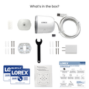 Lorex 2K Battery Video Doorbell and 4K Spotlight Indoor/Outdoor Wi-Fi 6 Security Camera - image 7 of 7